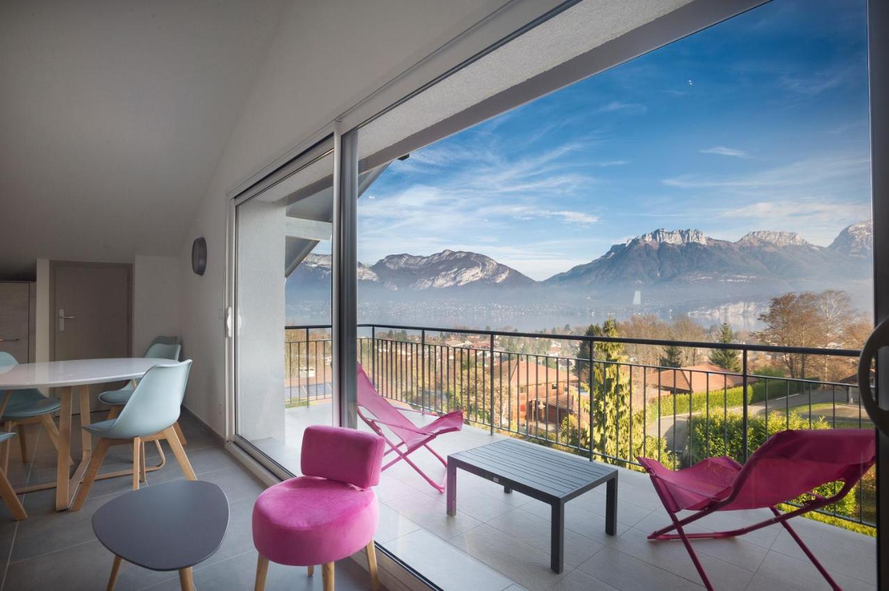 Appartement Mont Blanc - Vue Lac Sevrier Exterior photo